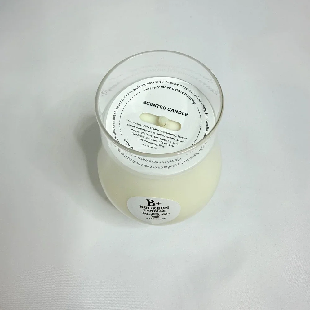 B+ Bourbon Candles hand poured